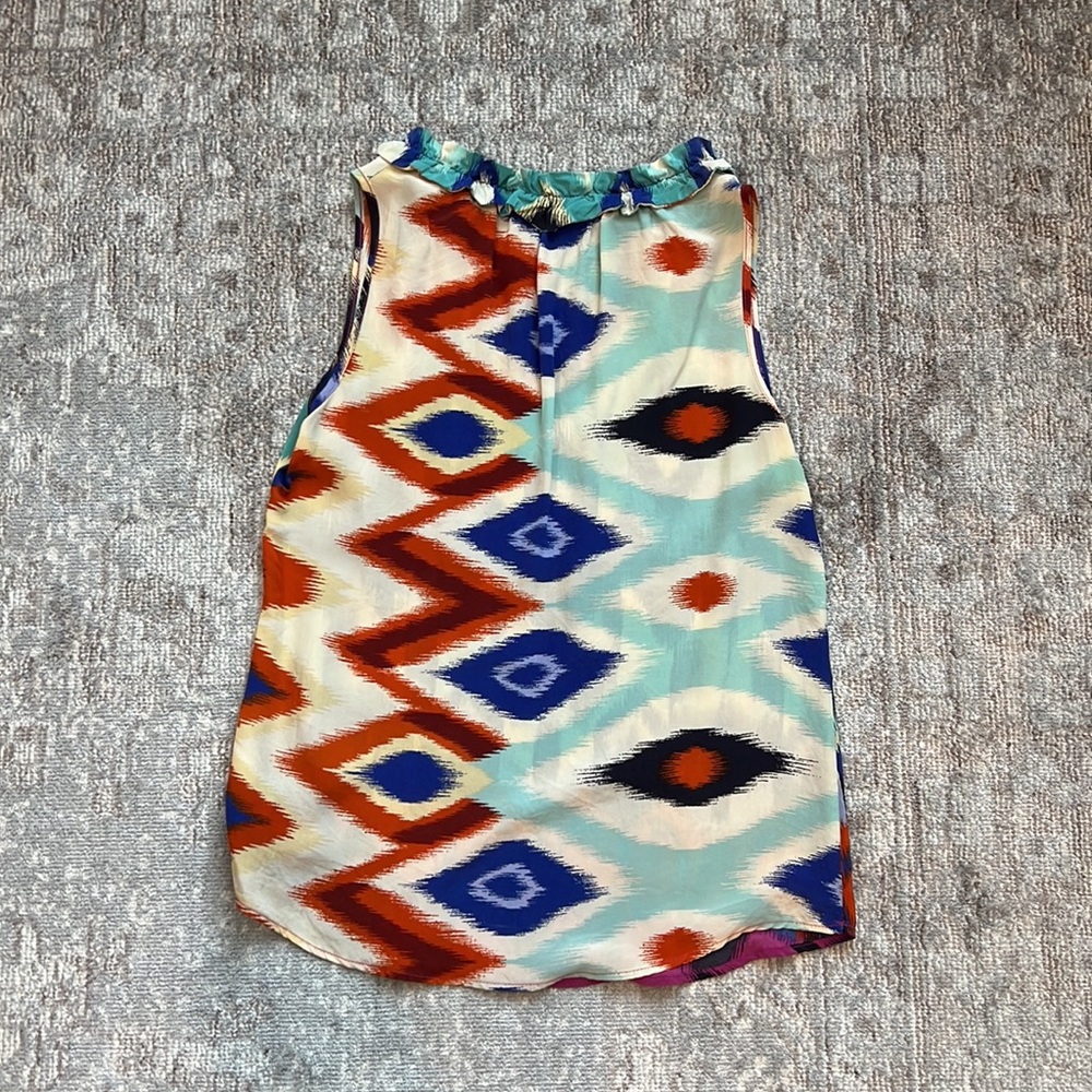 Colorful ikat top - Picture 2 of 2
